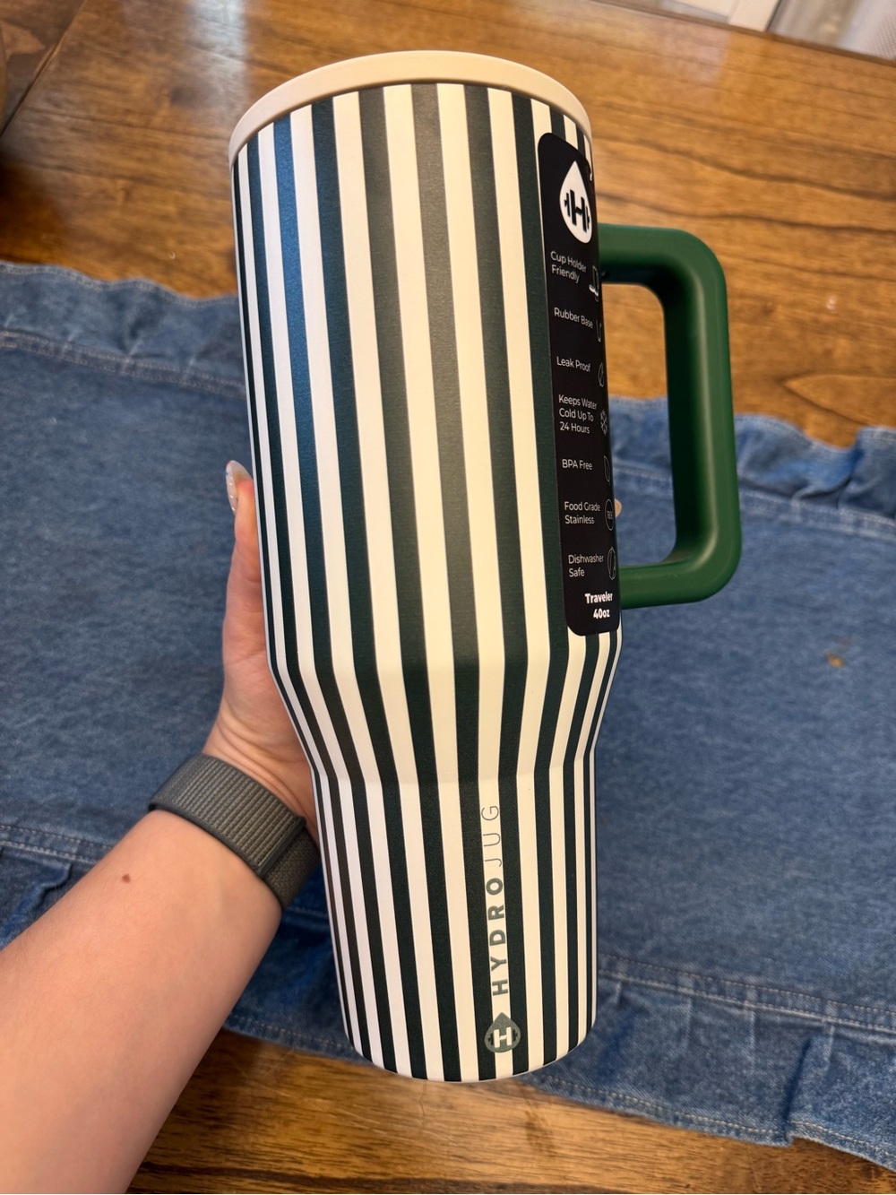 HydroJug Green Daily Practice 40oz Traveler
